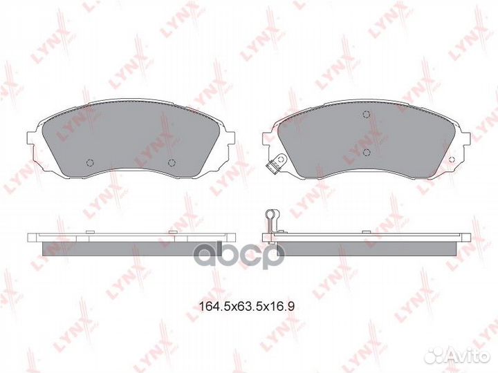 BD-3625 Колодки тормозные передние hyundai H-1