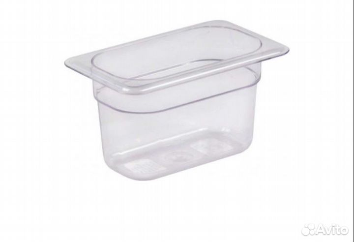 Гастроемкость поликарб.1/9х4'' (100мм) 176х109