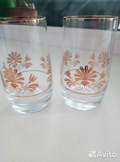 Стакан чешское стекло