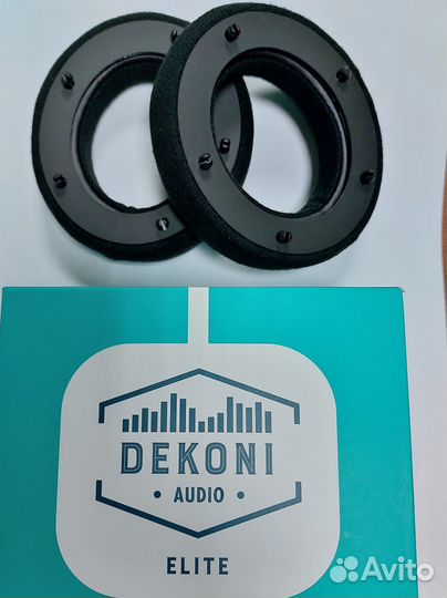 Велюровые амбушюры DekoniAudio для наушников Focal