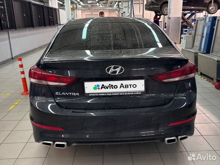 Hyundai Elantra 1.6 AT, 2016, 118 136 км