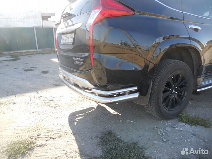 Mitsubishi Pajero Sport (c 2015г) Передняя защита