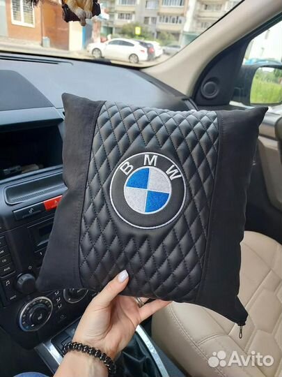 Подушка автомобильная аксессуар BMW\бмв
