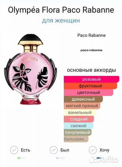 Парфюм Olympea Flora Paco Rabanne 80мл