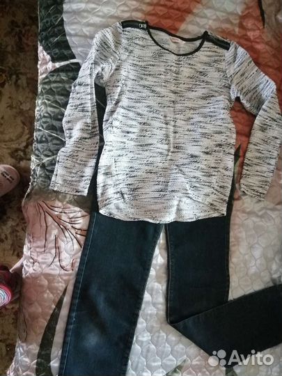 Вещи пакетом на девочку 140