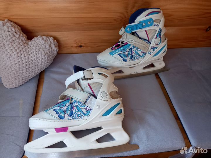 Коньки детские раздвижные