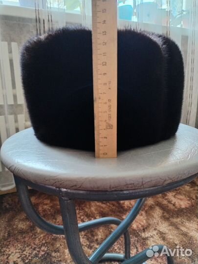 Норковая мужская шапка формовка 56-58рр