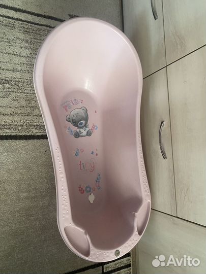 Ванночка для купания с горкой