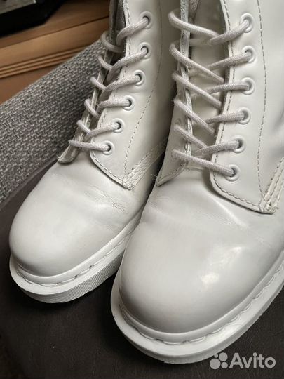 Ботинки Dr.Martens 1460 Mono White Smooth 41