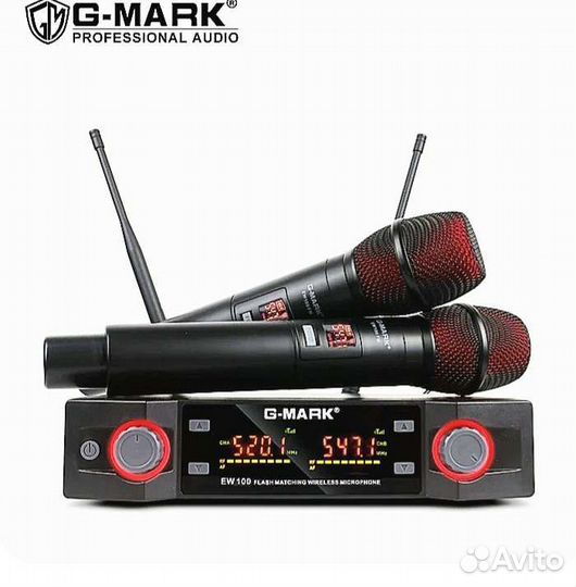 Професс. радиосистема EW100 (для караоке) новая