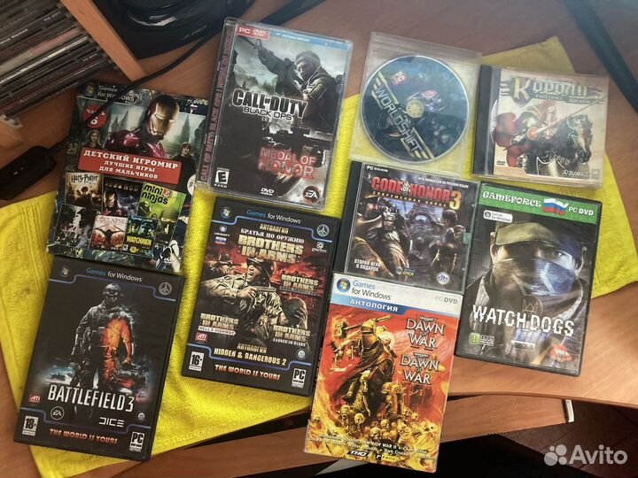 Компьютерные игры диски для пк