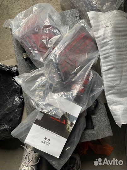 Фонари стоп-сигналы Lexus is 250 led black