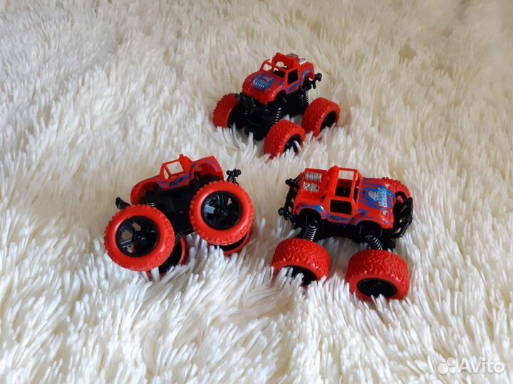 Машинки инерционные внедорожник Monster Zap