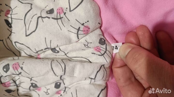 Комбинезон для девочки р.74