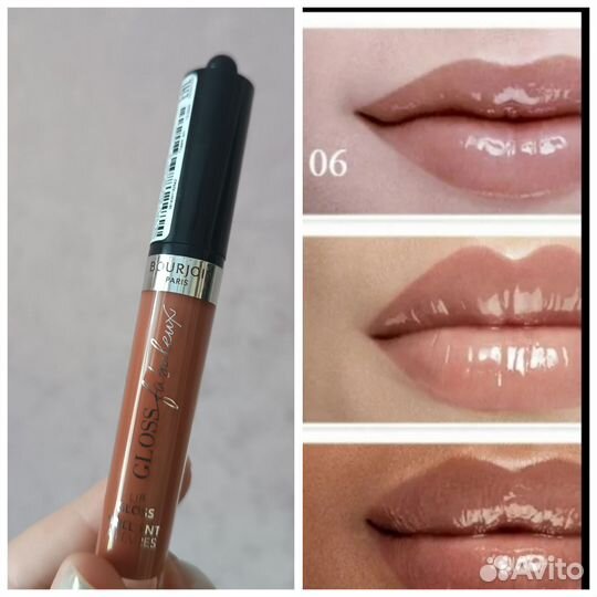 Блеск для губ bourjois 06