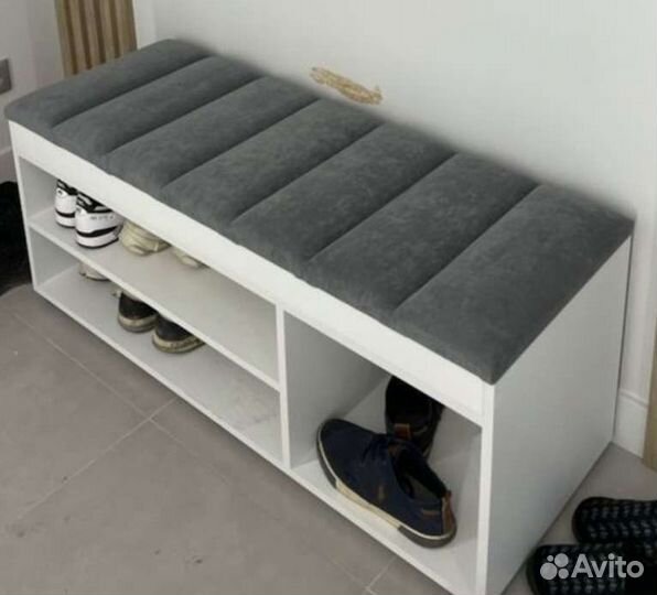 Обувница банкетка пуф тумба под обувь/ под заказ