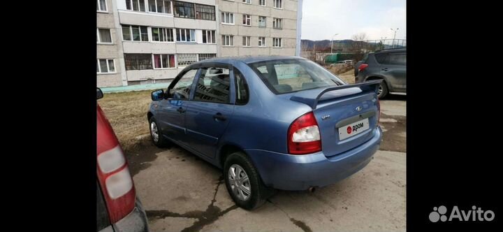 Спойлер LADA kalina седан