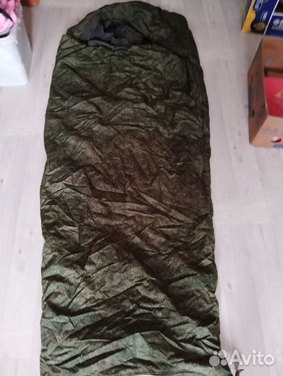 Армейский спальный мешок бу