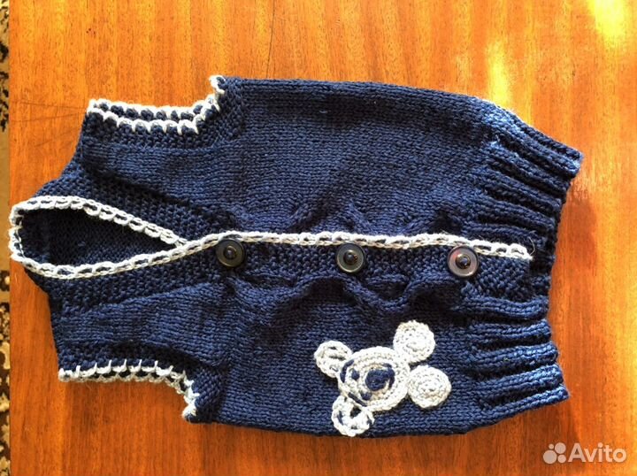 Вязанные вещи для детей вручную на заказ