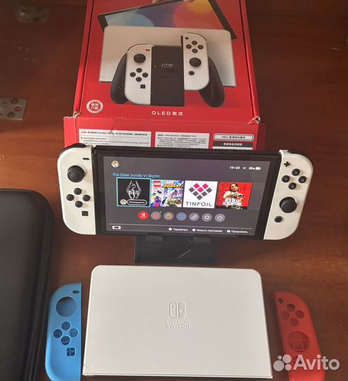 Nintendo Switch oled прошитая