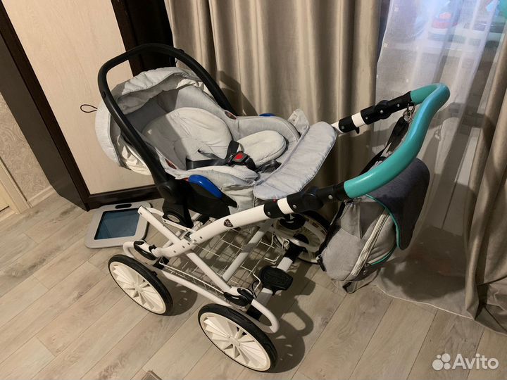 Коляска 3 в 1 Bebe-Mobile ines