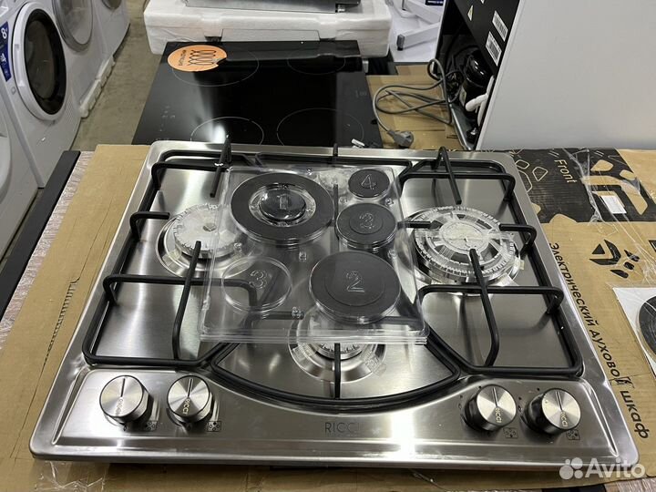 Газовая варочная поверхность Ricci 3-аяКорона