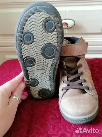 Ботинки демисезонные на мальчика