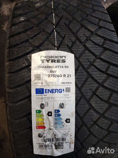 Nokian Tyres Hakkapeliitta R5 SUV 315/35 R21 и 275/40 R21