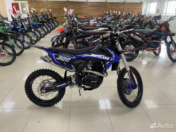 Мотоцикл Кроссовый Motoland X3 300 PRO EFI