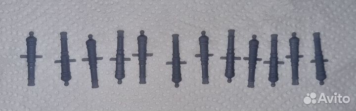 Пушки корабельные фотополимерные