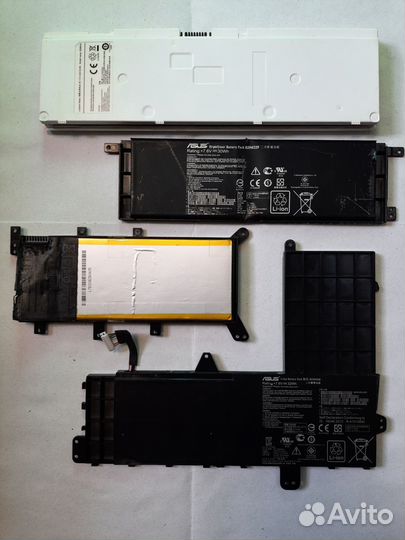 Акб для нотбуков разлоченые, тонкие Li-Pol