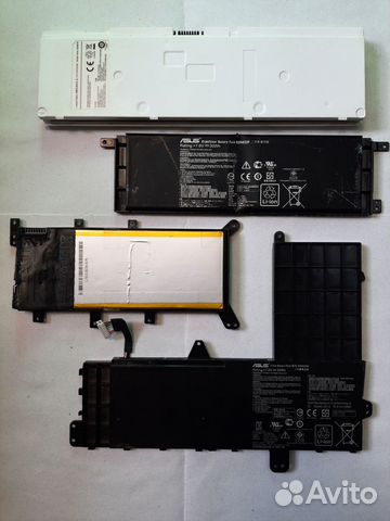Акб для нотбуков разлоченые, тонкие Li-Pol