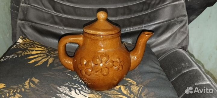 Чайник заварочный глиняный СССР