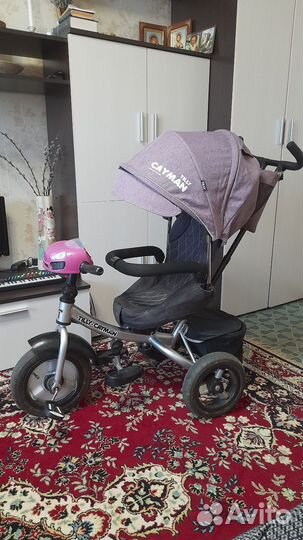 Велосипед детский с ручкой