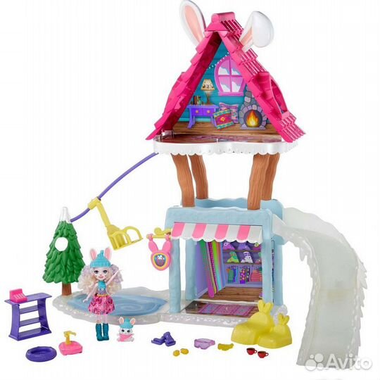 Набор игровой Enchantimals Снежная долина Шале в г