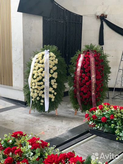 Ритуальные венки, организация похорон, транспорт