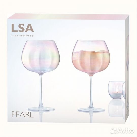 Набор бокалов Pearl, LSA, 650 мл, 2 шт