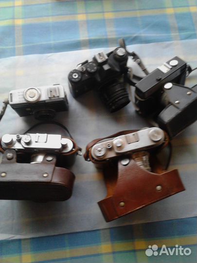Фотоаппараты времен СССР
