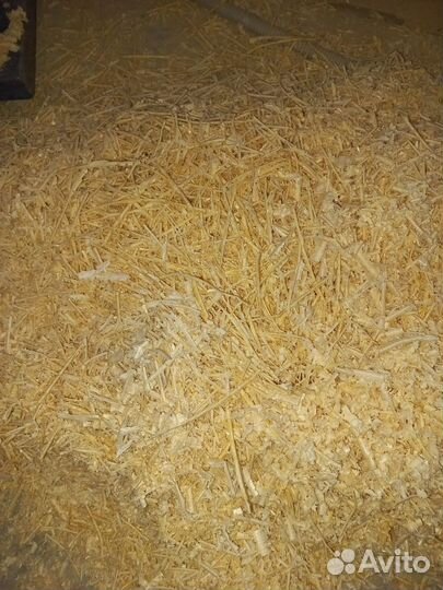 Опилки в мешках