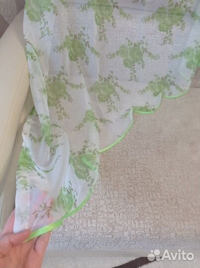 Штора кухонная