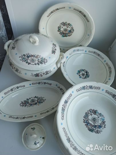 Сервиз столовый. Зик. Конаково. СССР