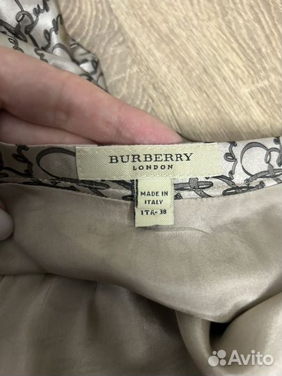 Юбка шелк Burberry