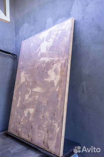 Багетная рама массив дуба, огромная 120-170-4,5см