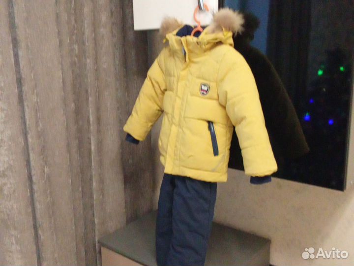 Куртка зимняя детская 86 для мальчика