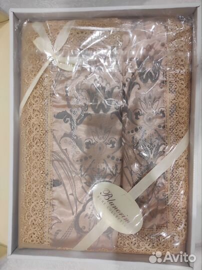 Постельный комплект новый евро