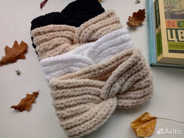 Вязаная повязка / на заказ