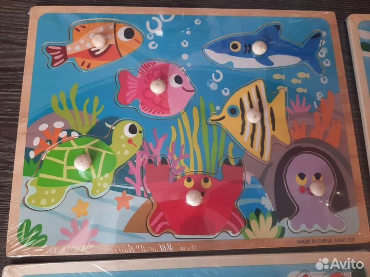 Новые вкладыши-пазлы