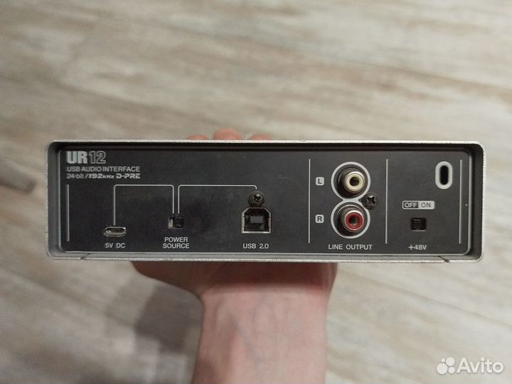 Звуковая карта steinberg ur12