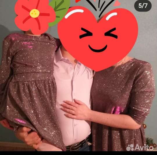 Платье для мамы и дочки