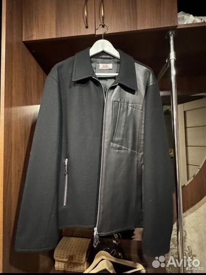 Кожаная куртка мужская